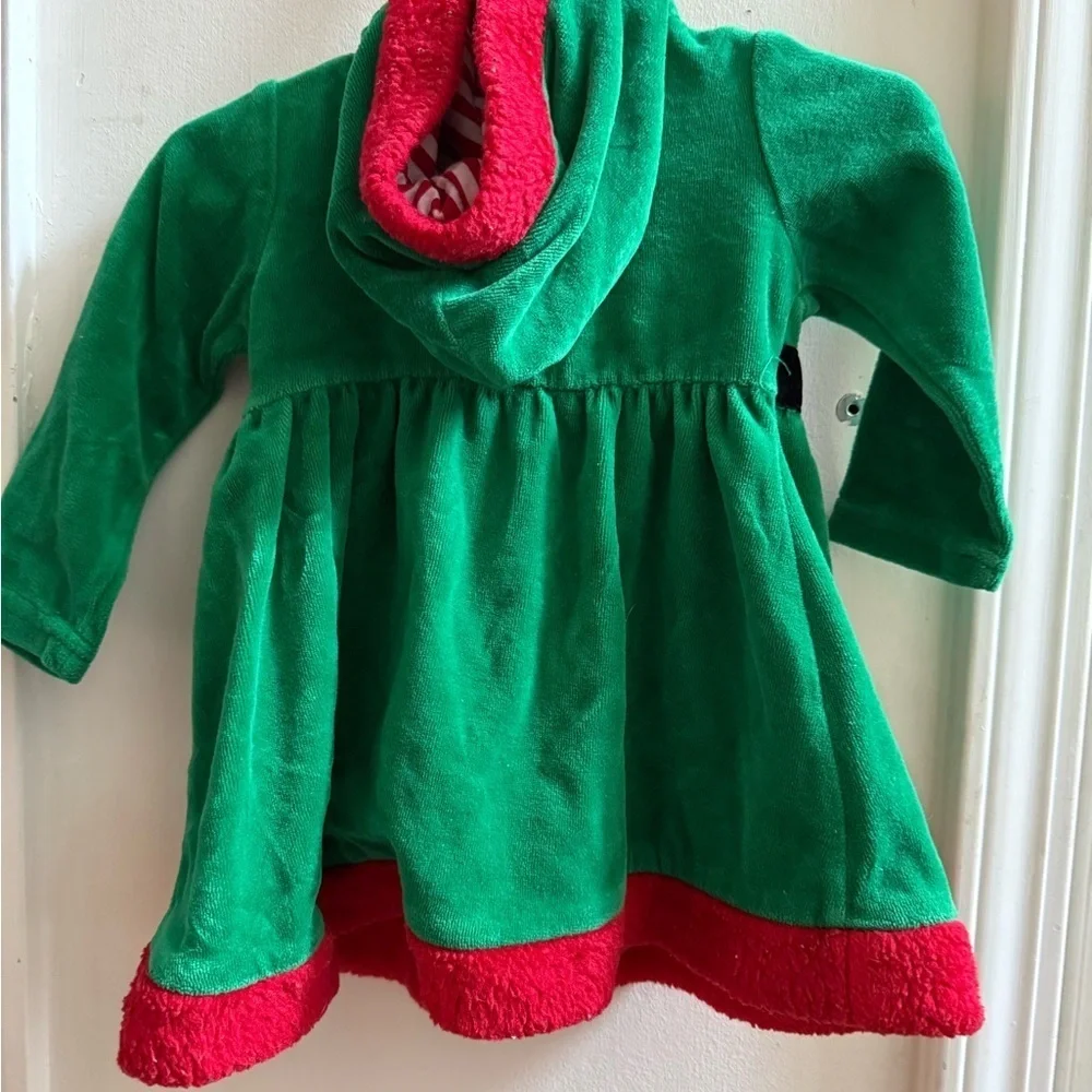 Hooded Christmas Dress